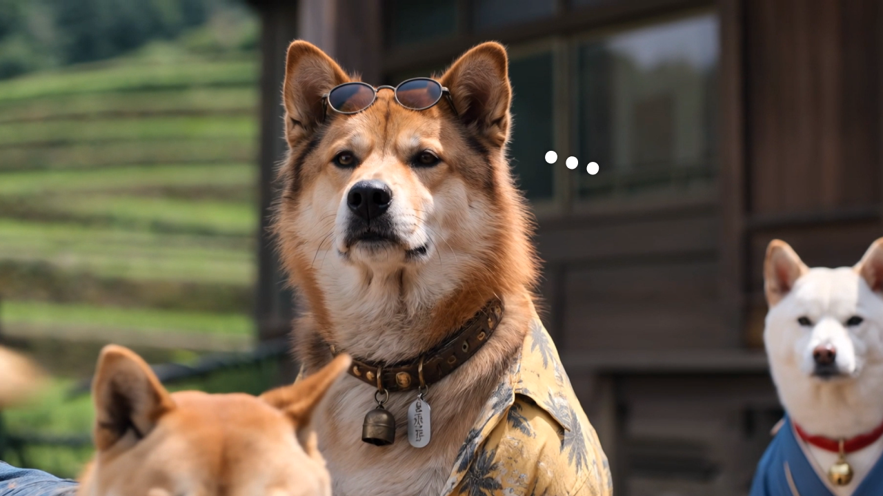 BOSSの家の前を通る